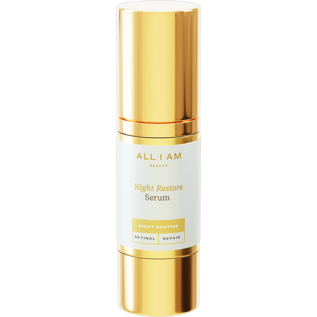 ALL I AM Beauty Skincare Night Serum, 30ml, Kasvoseerumi