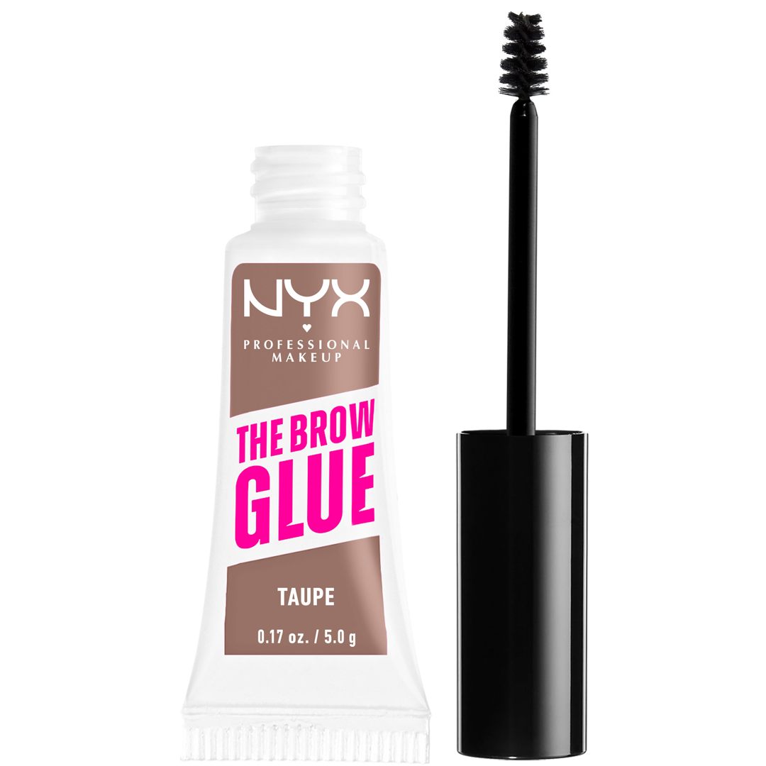 NYX Professional Makeup The Brow Glue Instant Brow Styler, 02 Taupe, Kulmageeli