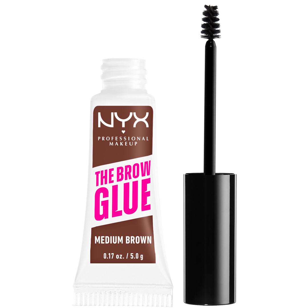 NYX The Brow Glue Instant Brow Styler, 03 Medium Brown