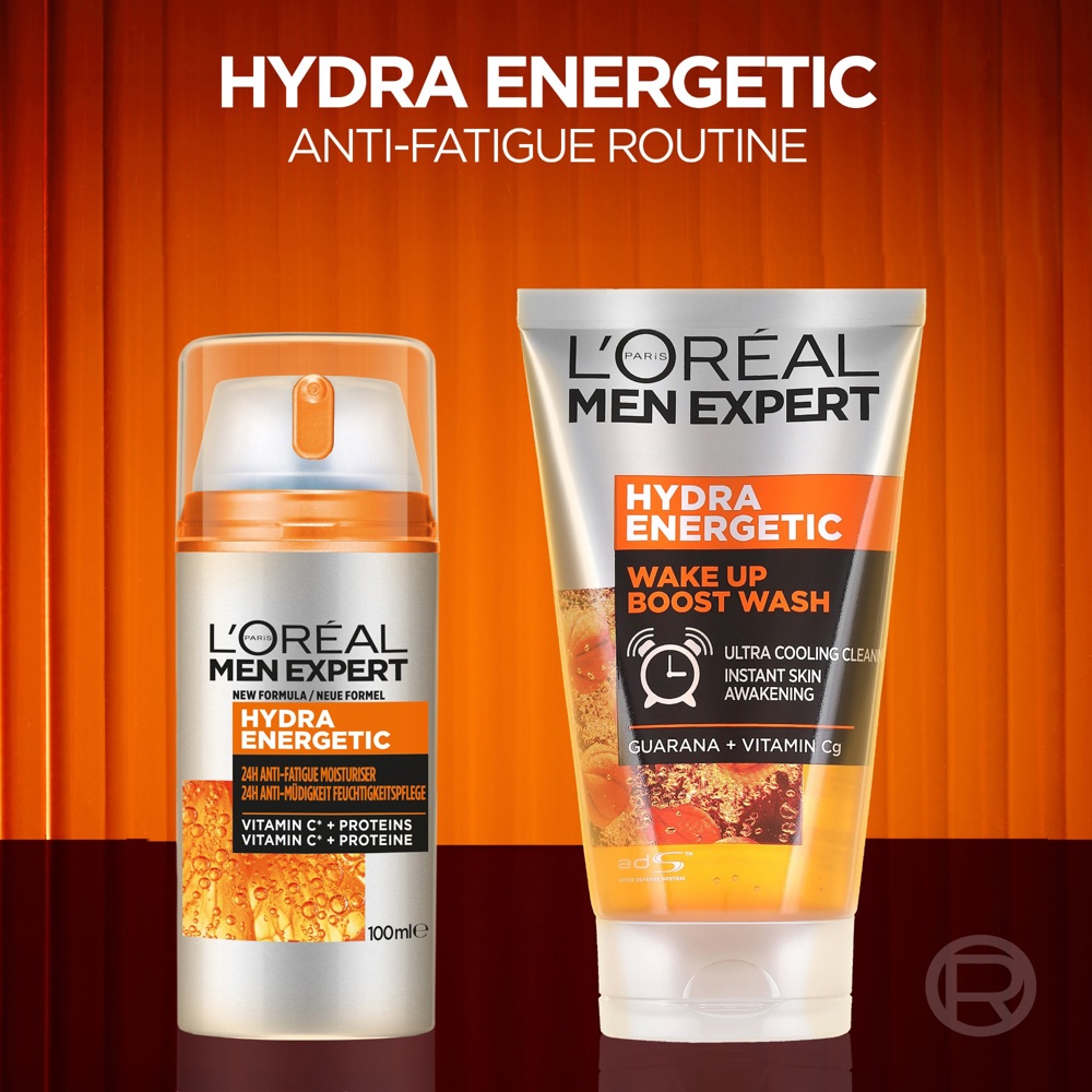 Men Expert Hydra Energetic 24H Anti-Tiredness Moisturiser, 100ml