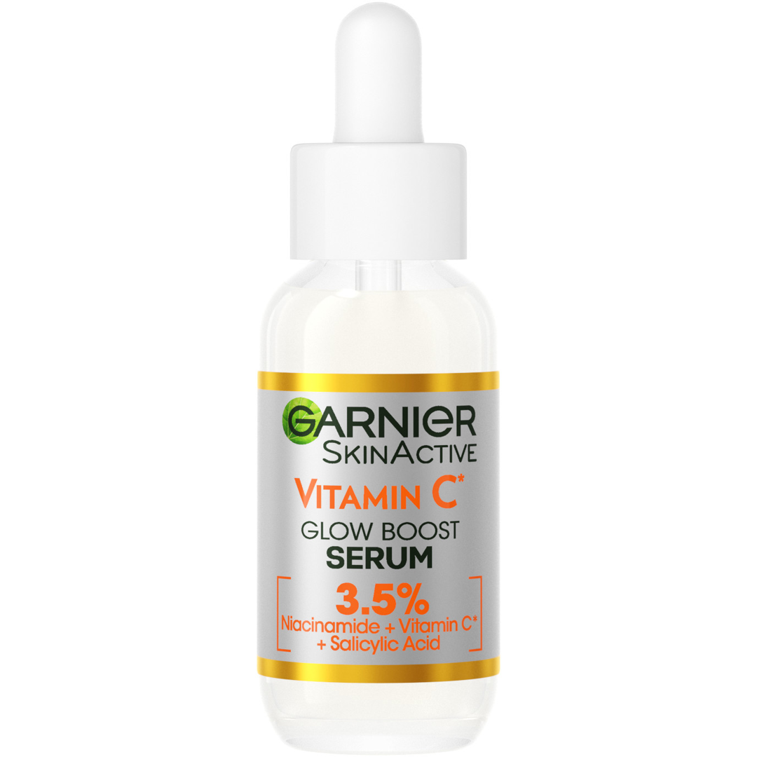 Garnier SkinActive Vitamin C Glow Boost Serum, 30ml