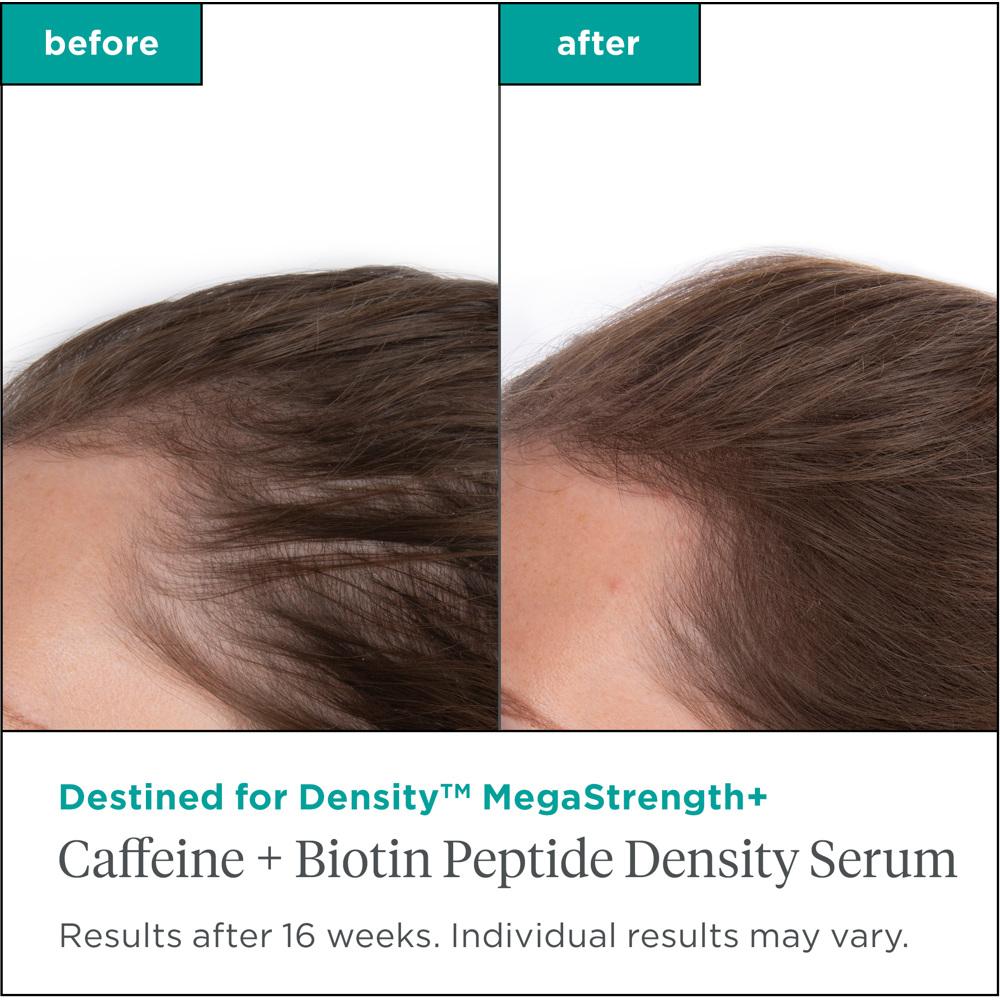 Destined For Density™ MegaStrength + Caffeine + Biotin Peptide Density Serum, 45ml