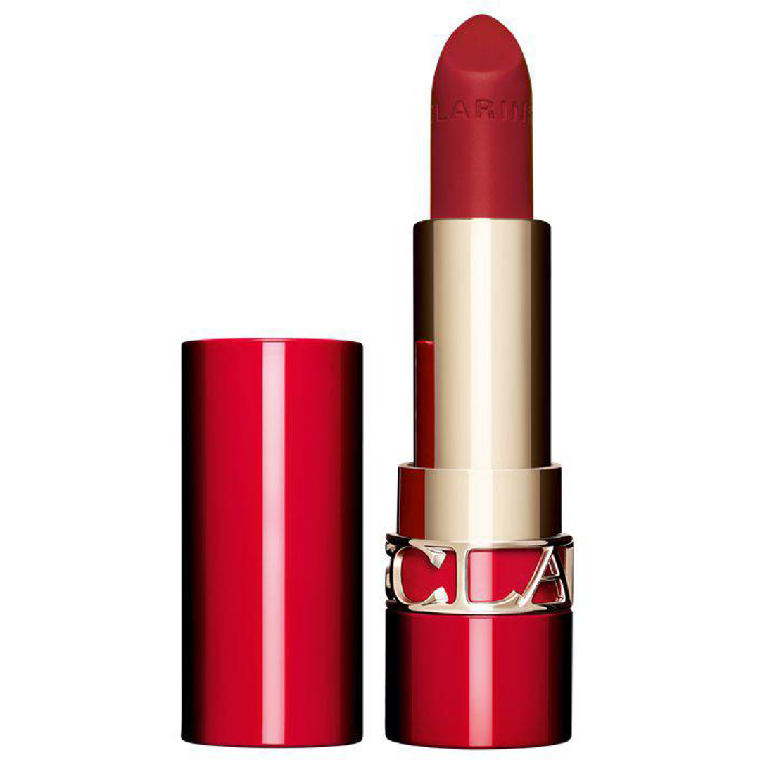 Clarins Joli Rouge Velvet Lipstick, 754V Deep Red, Huulipuna