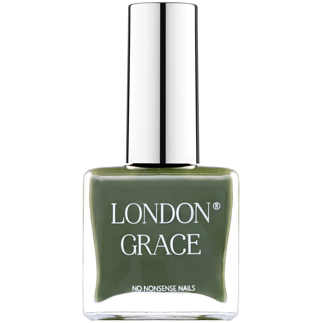 London Grace Nail Polish, 12ml, Olive, Kynsilakka