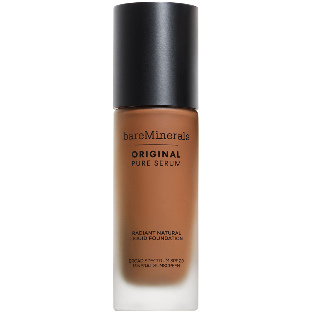 bareMinerals Original Pure Serum Radiant Natural Liquid Foundation Mineral SPF20, 5 Deep Warm foundation