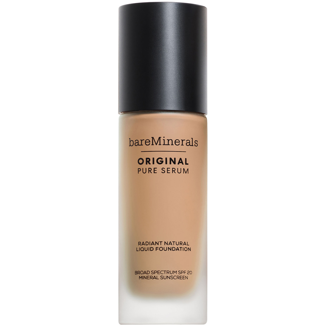 bareMinerals Original Pure Serum Radiant Natural Liquid Foundation Mineral SPF20, 2.5 Light Neutral foundation