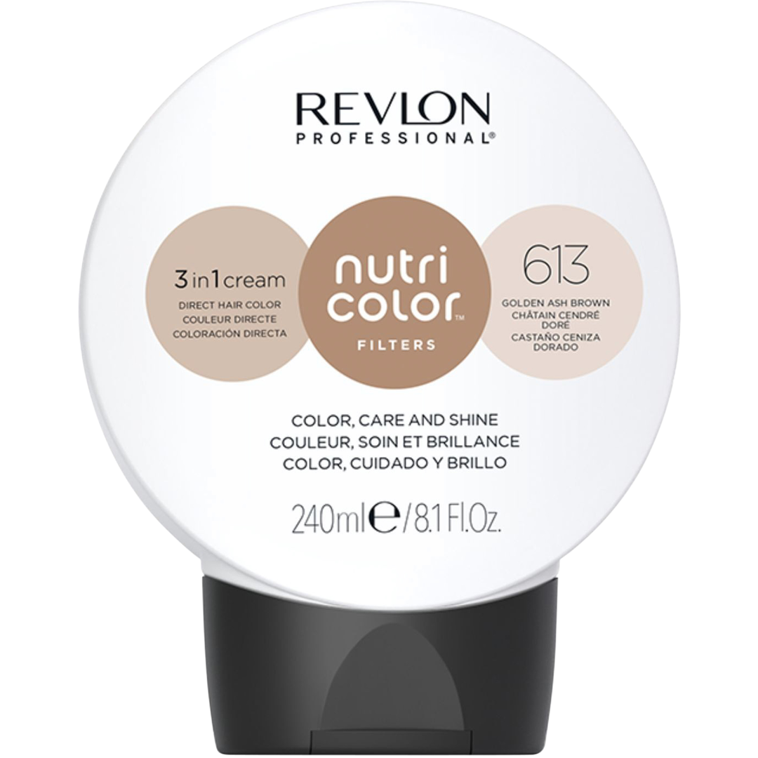 Revlon Nutri Color Filters, 240ml, 613 Golden Ash Brown