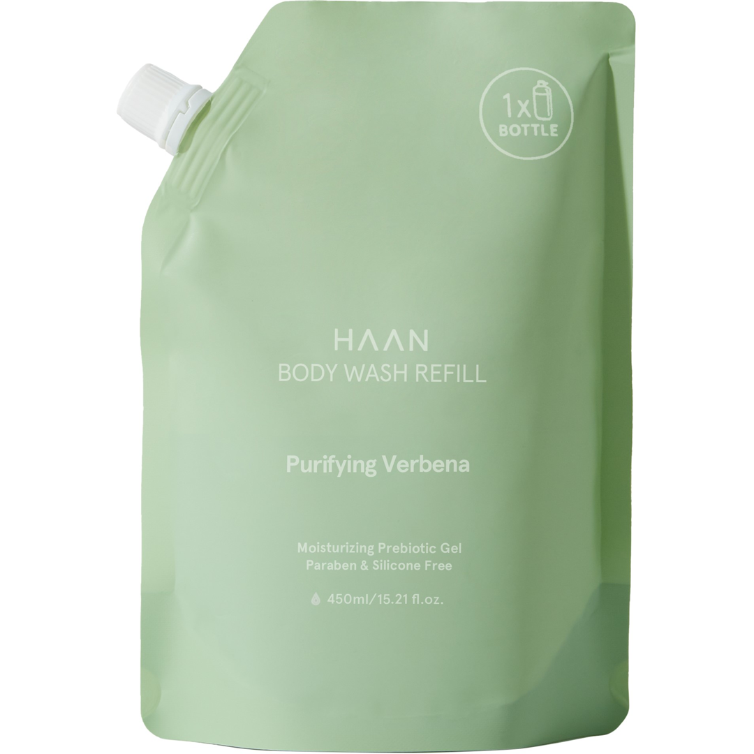 HAAN Purifying Verbena Body Wash, 450ml Refill