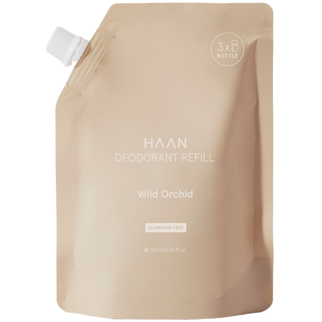 HAAN Wild Orchid Deodorant, 120ml Refill, Roll on -deodorantti