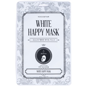 White Happy Mask