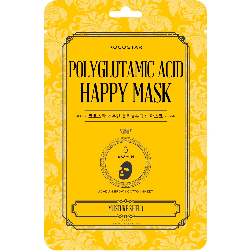 Polyglutamic Acid Happy Mask