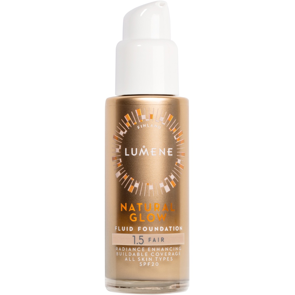 Natural Glow Fluid Foundation SPF20, 30ml