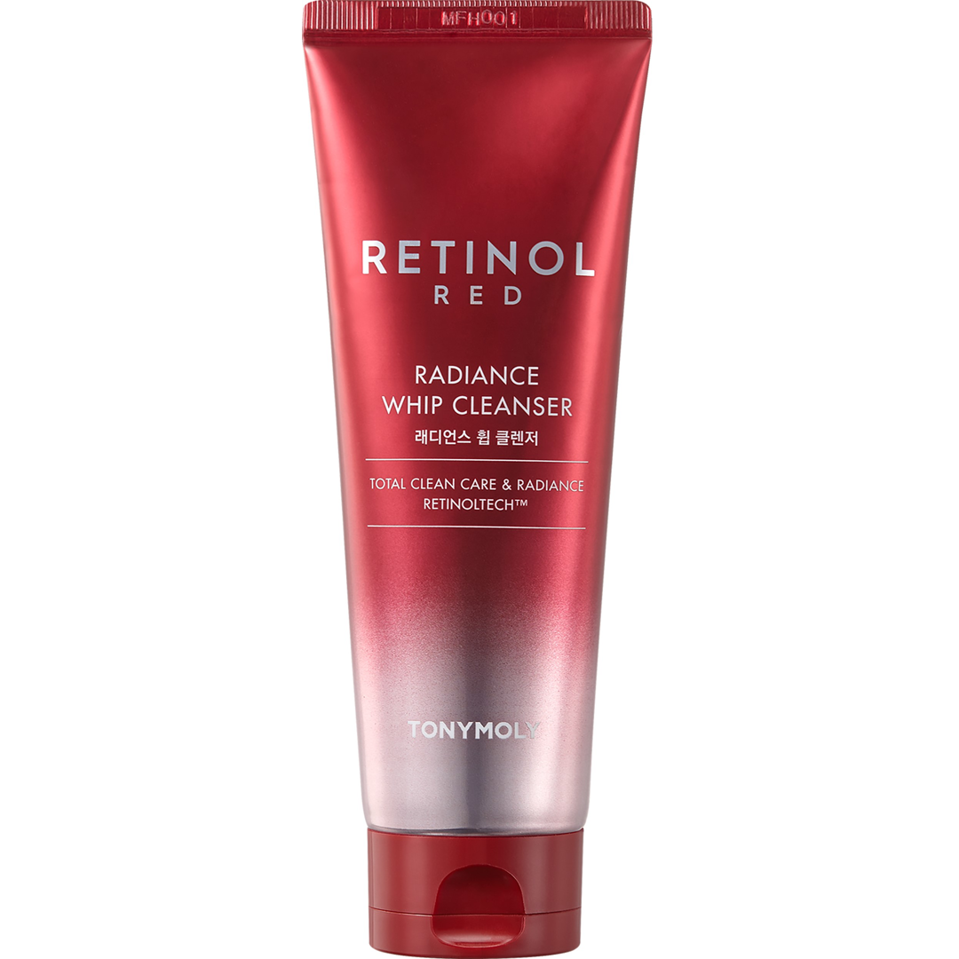 TONYMOLY Red Retinol Radiance Whip Cleanser, 150ml cleanser