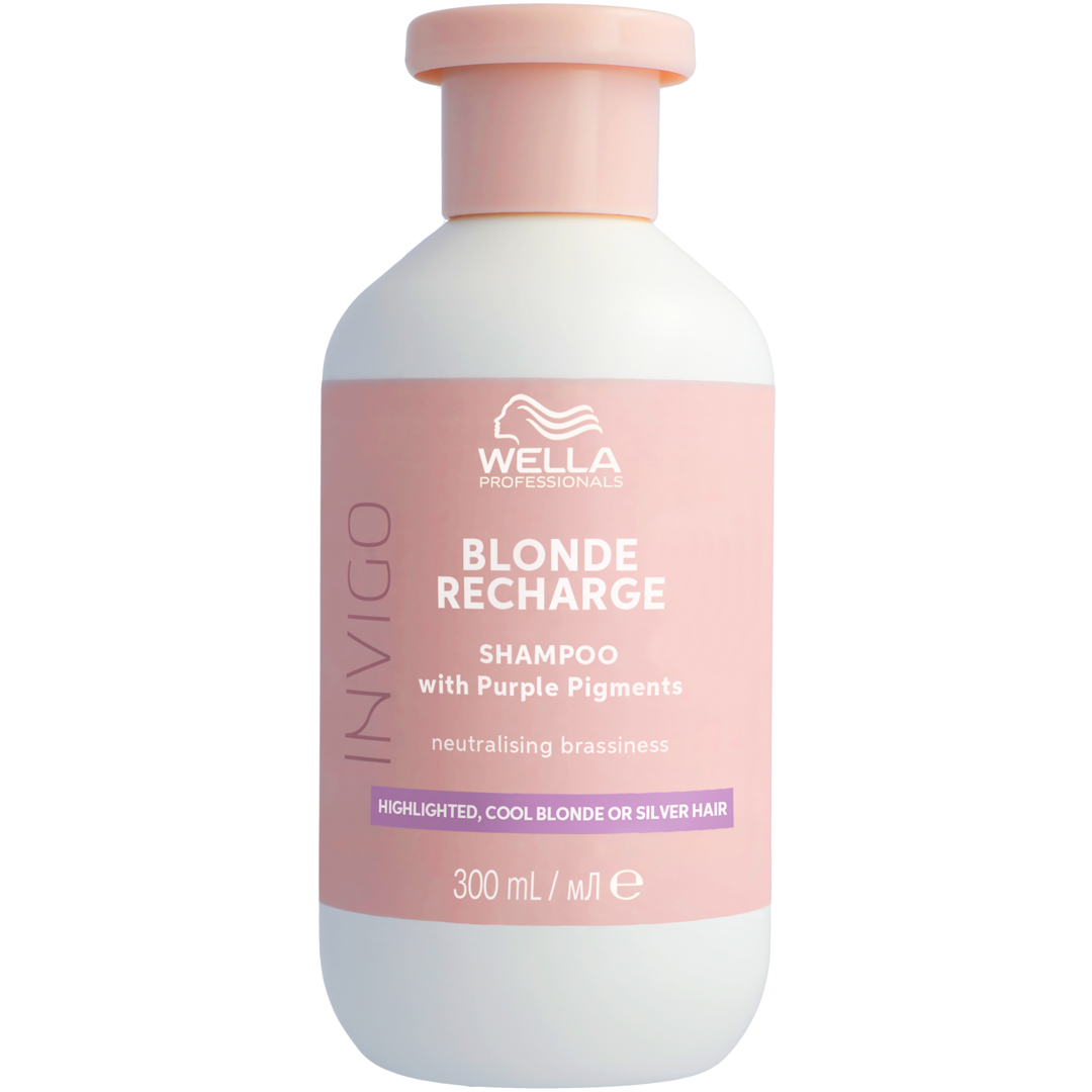 Wella Professionals Invigo Blonde Recharge Cool Blonde Shampoo, 300ml silverschampo