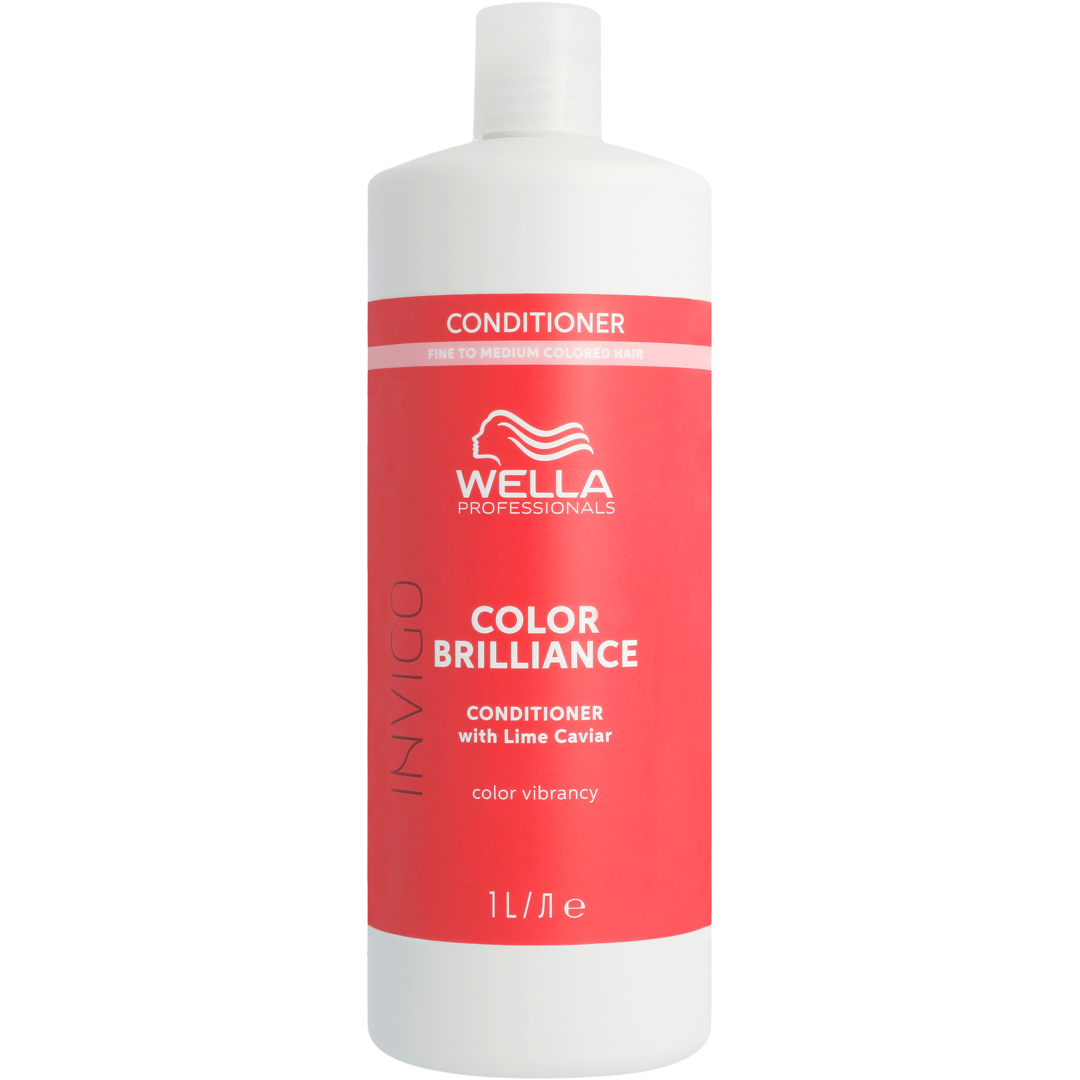 Wella Professionals Invigo Color Brilliance Conditioner Fine Hair, 1000ml, Hoitoaine