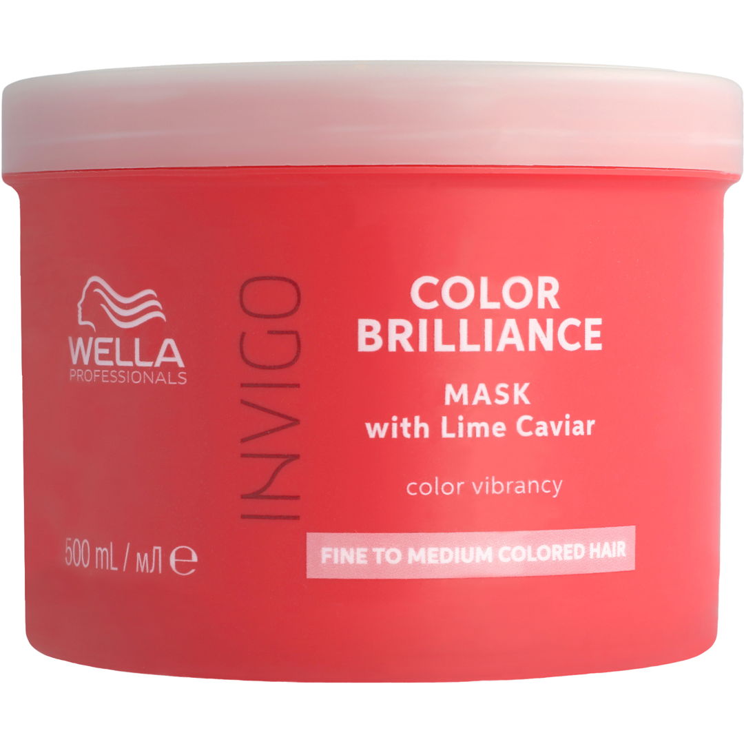 Wella Professionals Invigo Color Brilliance Mask Fine Hair, 500ml hårinpackning