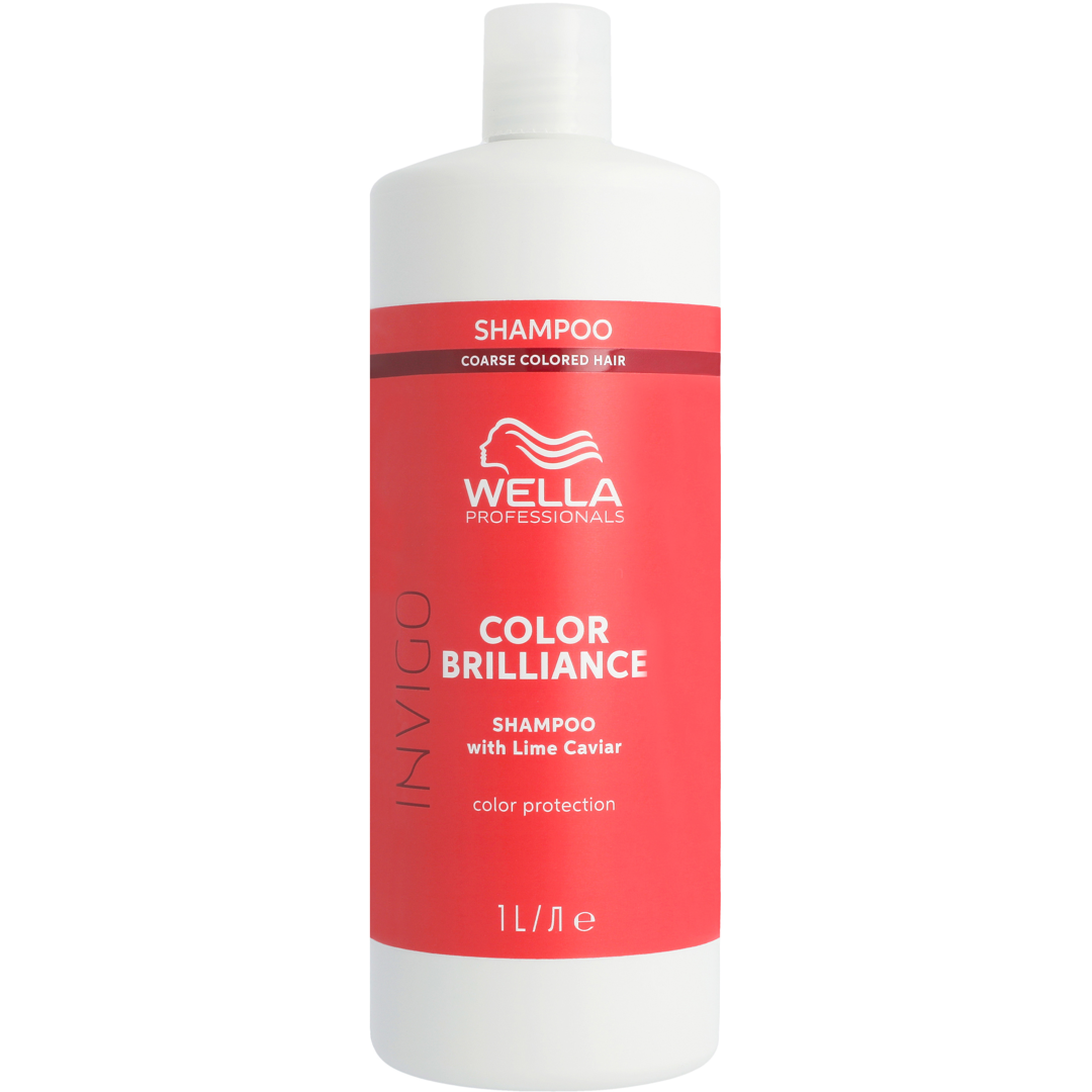 Wella Professionals Invigo Color Brilliance Shampoo Coarse Hair, 1000ml