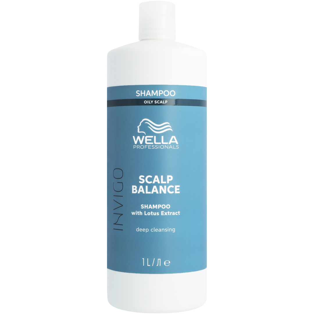 Wella Professionals Invigo Scalp Balance Oily Scalp Shampoo, 1000ml