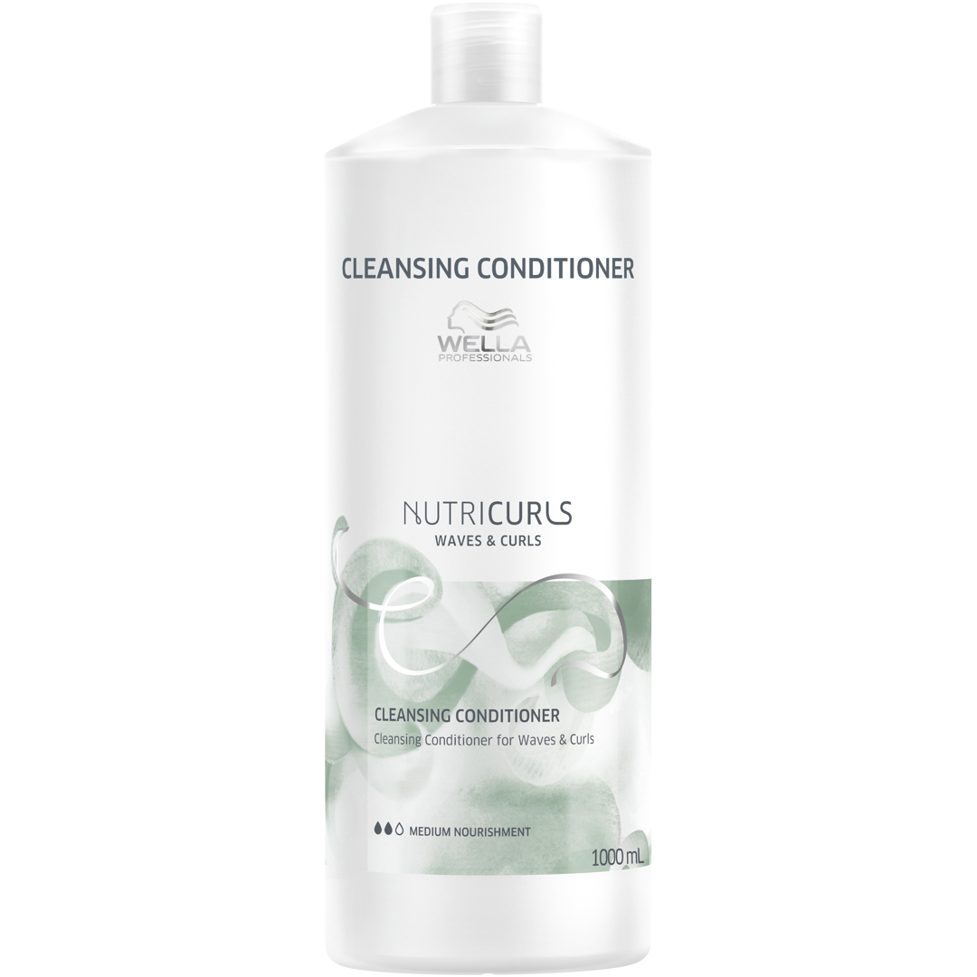 Wella Professionals Nutricurls Cleansing Conditioner, 1000ml, Hoitoaine