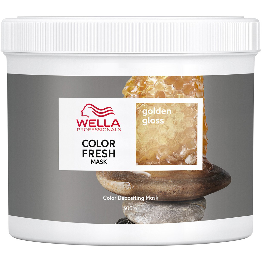 Wella Professionals Color Fresh Mask, 500ml, Golden Gloss
