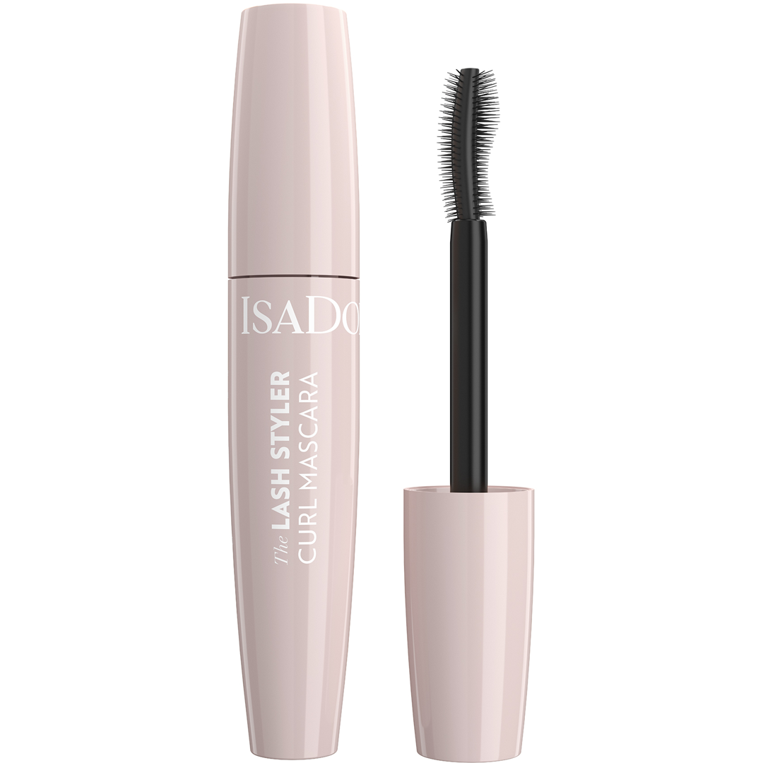 IsaDora Lash Styler Curl Mascara, 50 Black, Ripsiväri