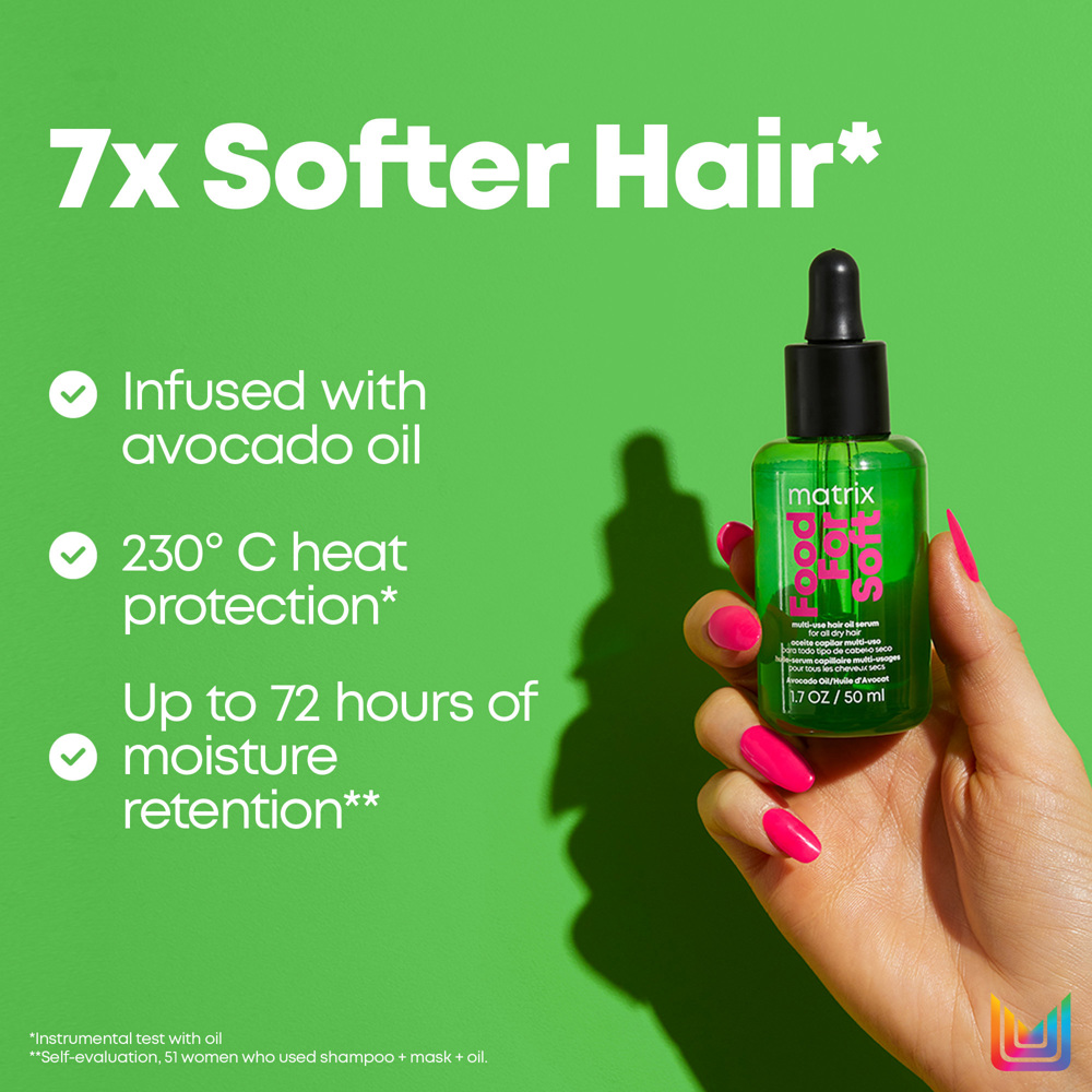 Food For Soft Multi-Use Hair Oil Serum