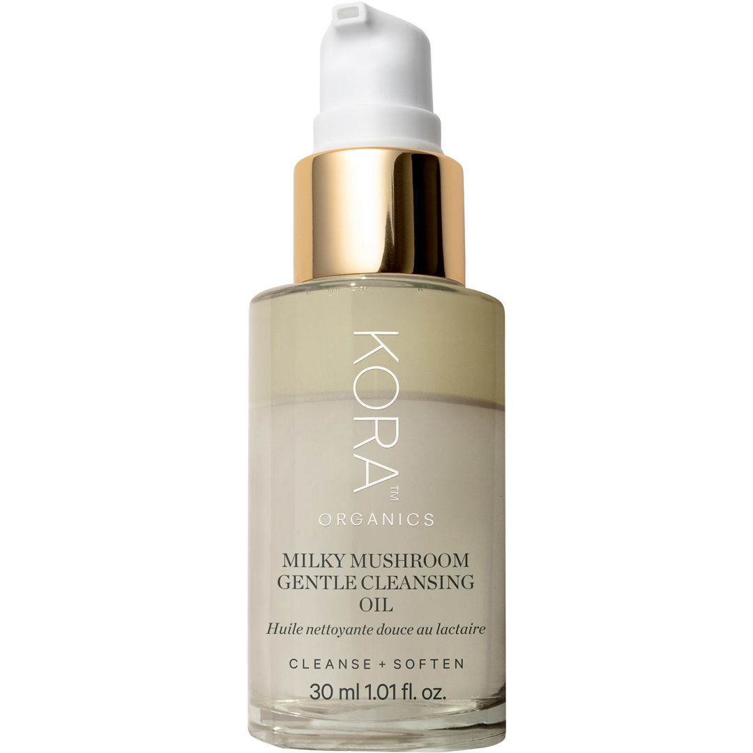 KORA Organics Milky Mushroom Gentle Cleansing Oil, 30ml cleanser