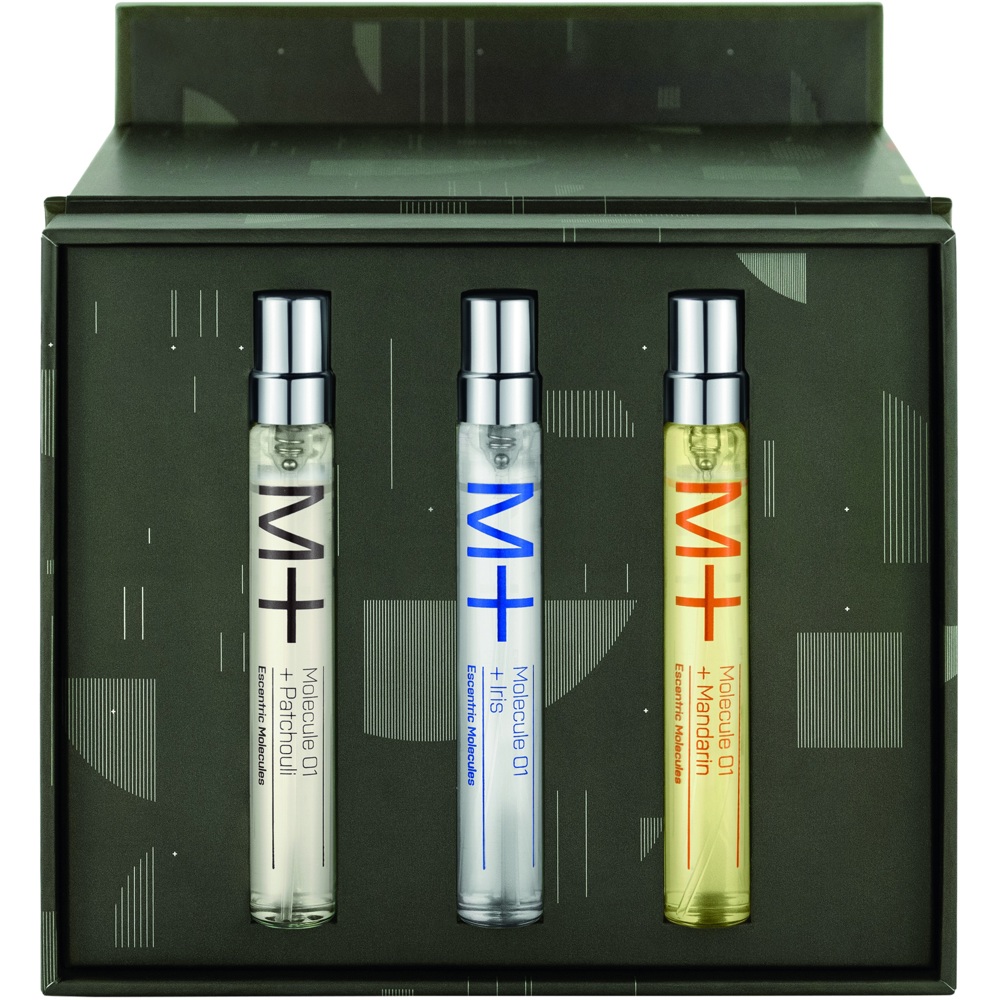 Discovery Set M+ Patchouli, Iris, Mandarin, 3x8.5ml