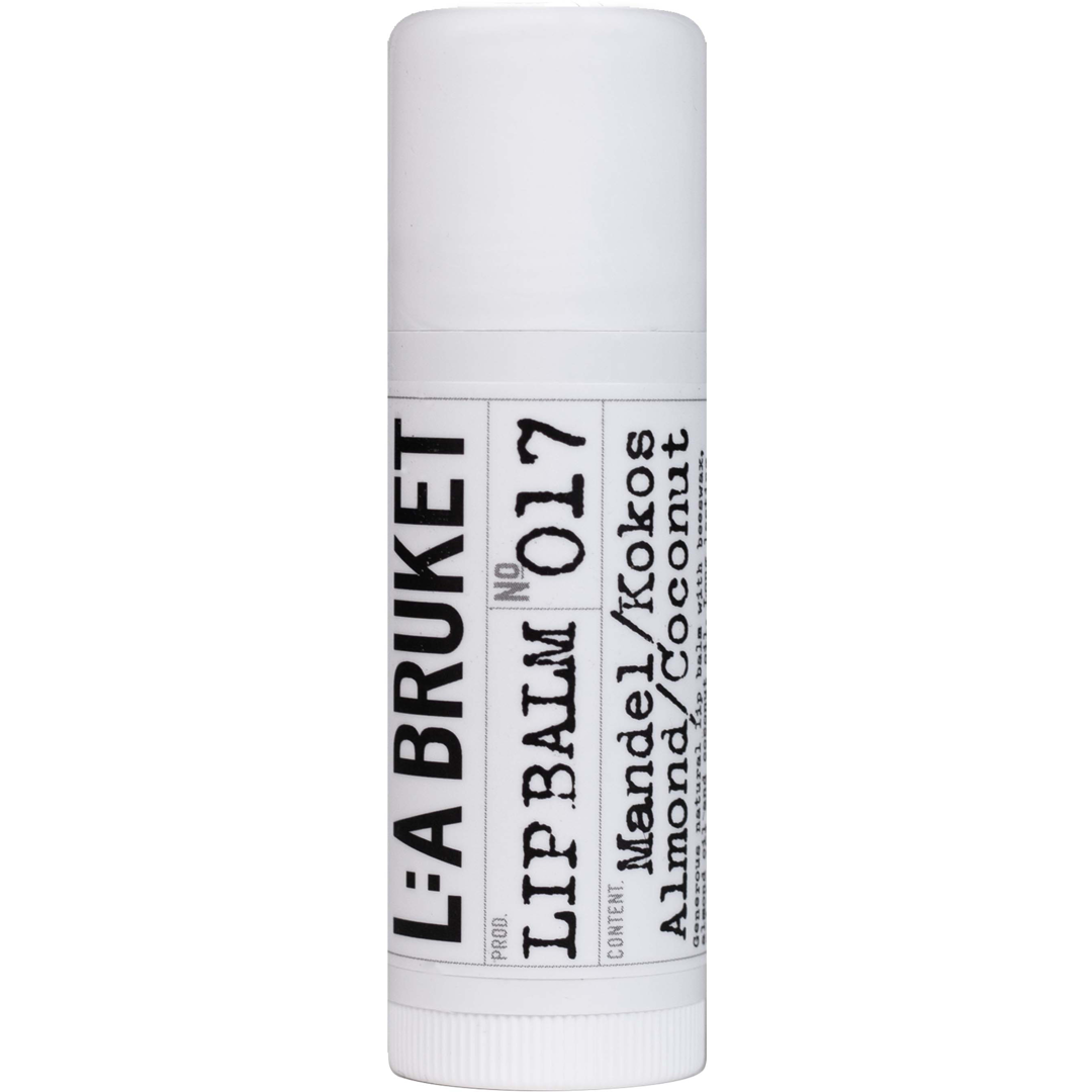 L:a Bruket 017 Lip Balm, Almond and Coconut, 14g