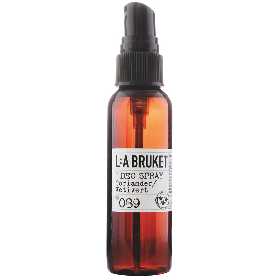 L:a Bruket 089 Deodorant Spray Coriander and Vetiver, 55ml, Deodoranttisuihke