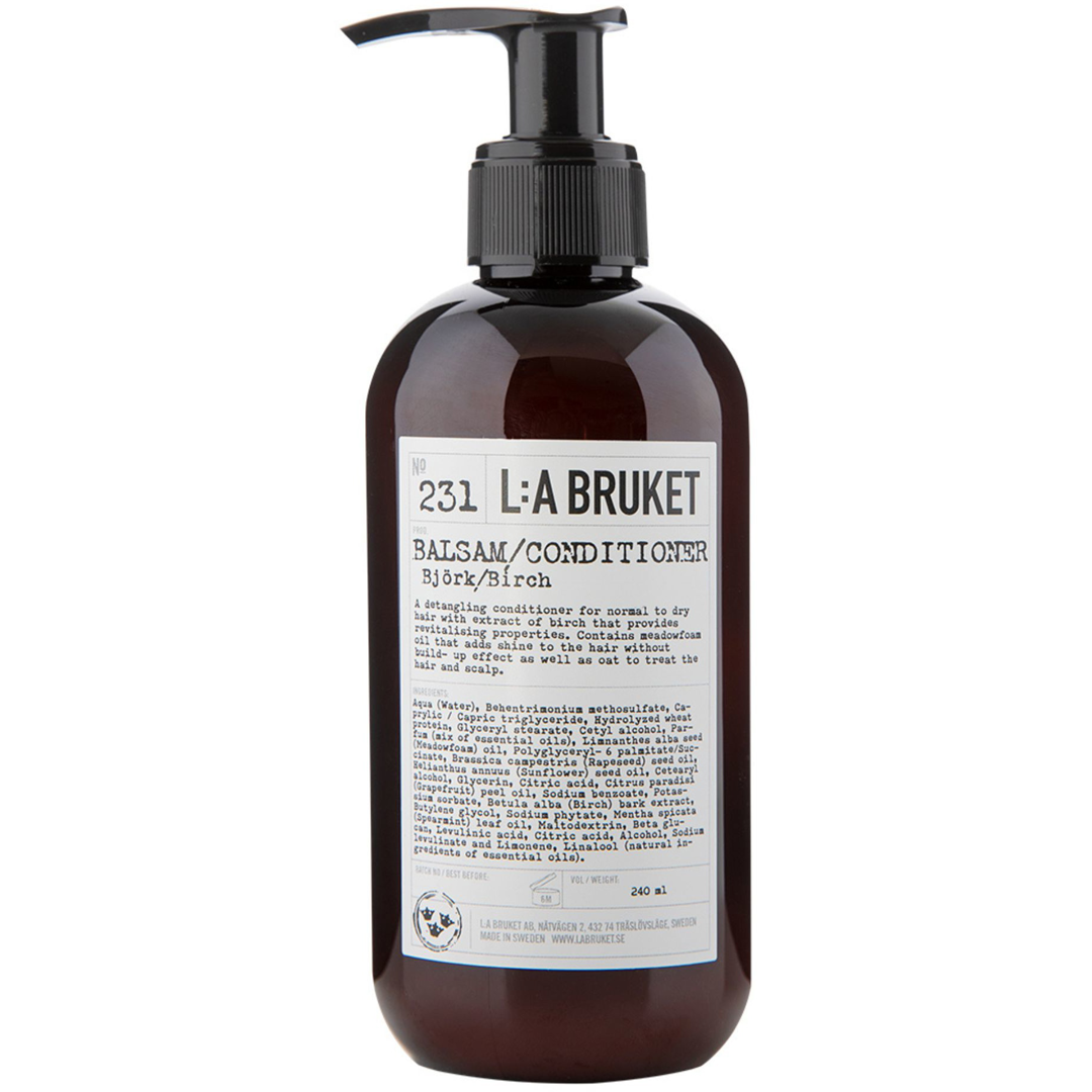 L:a Bruket 231 Conditioner, Birch, 240ml, Hoitoaine