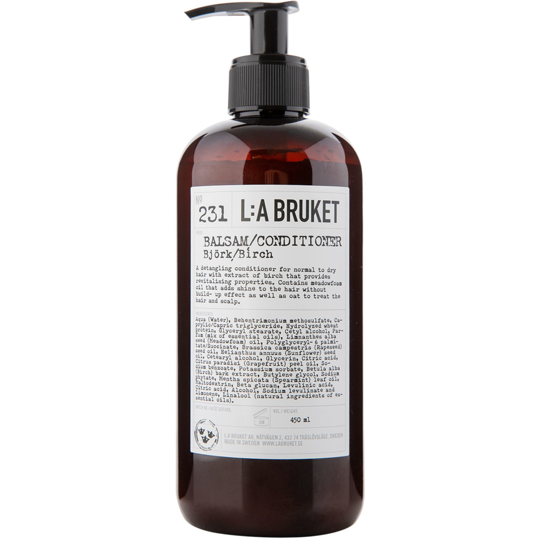 L:a Bruket 231 Conditioner, Birch, 450ml, Hoitoaine