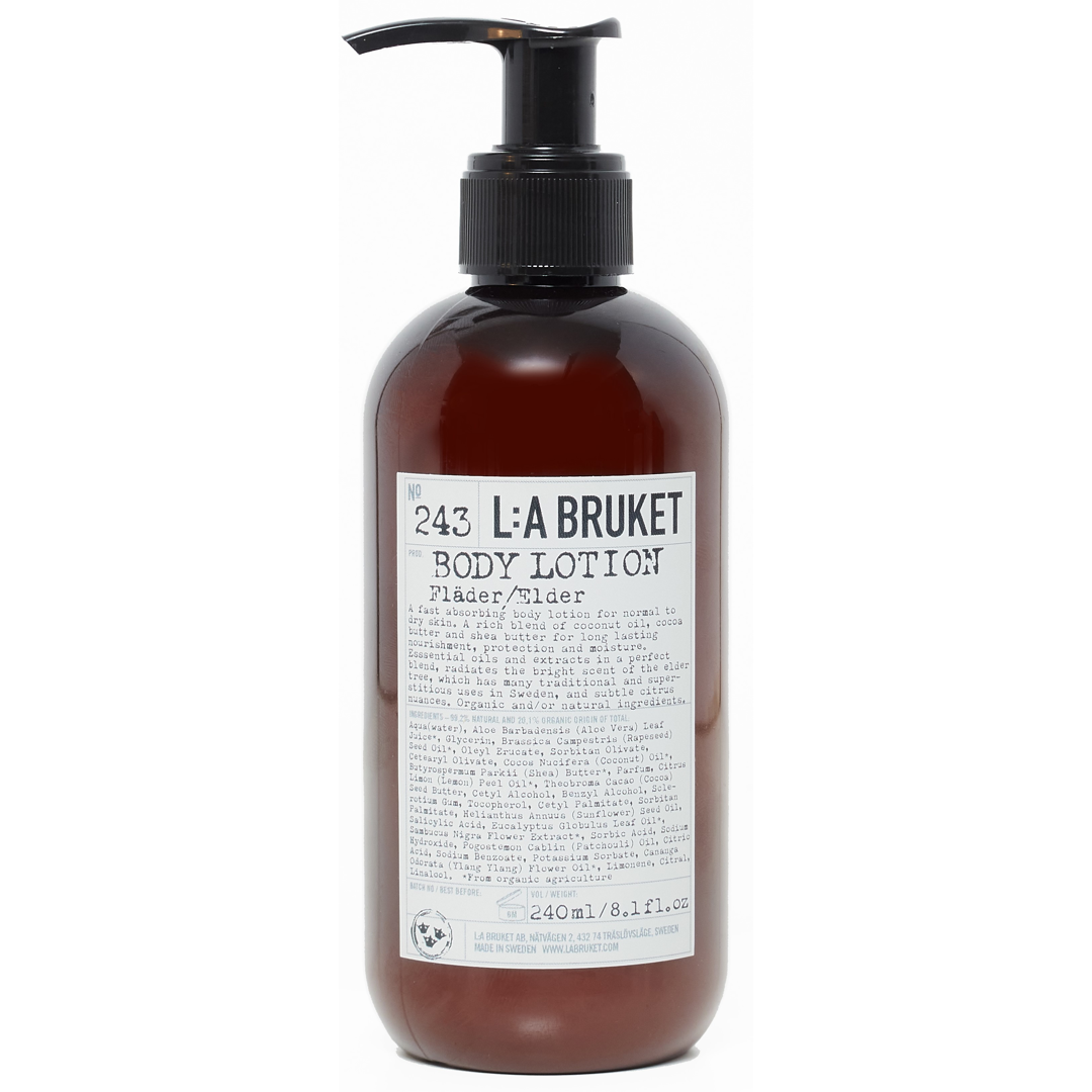 L:a Bruket 242 Hand & Body Wash, Elder, 240ml