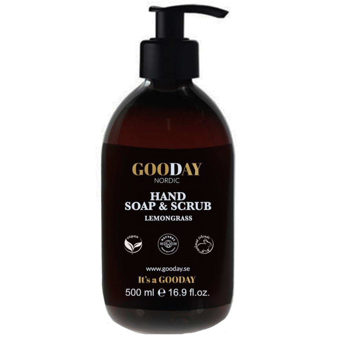 GOODAY Lemongrass Hand Soap & Scrub, 500ml