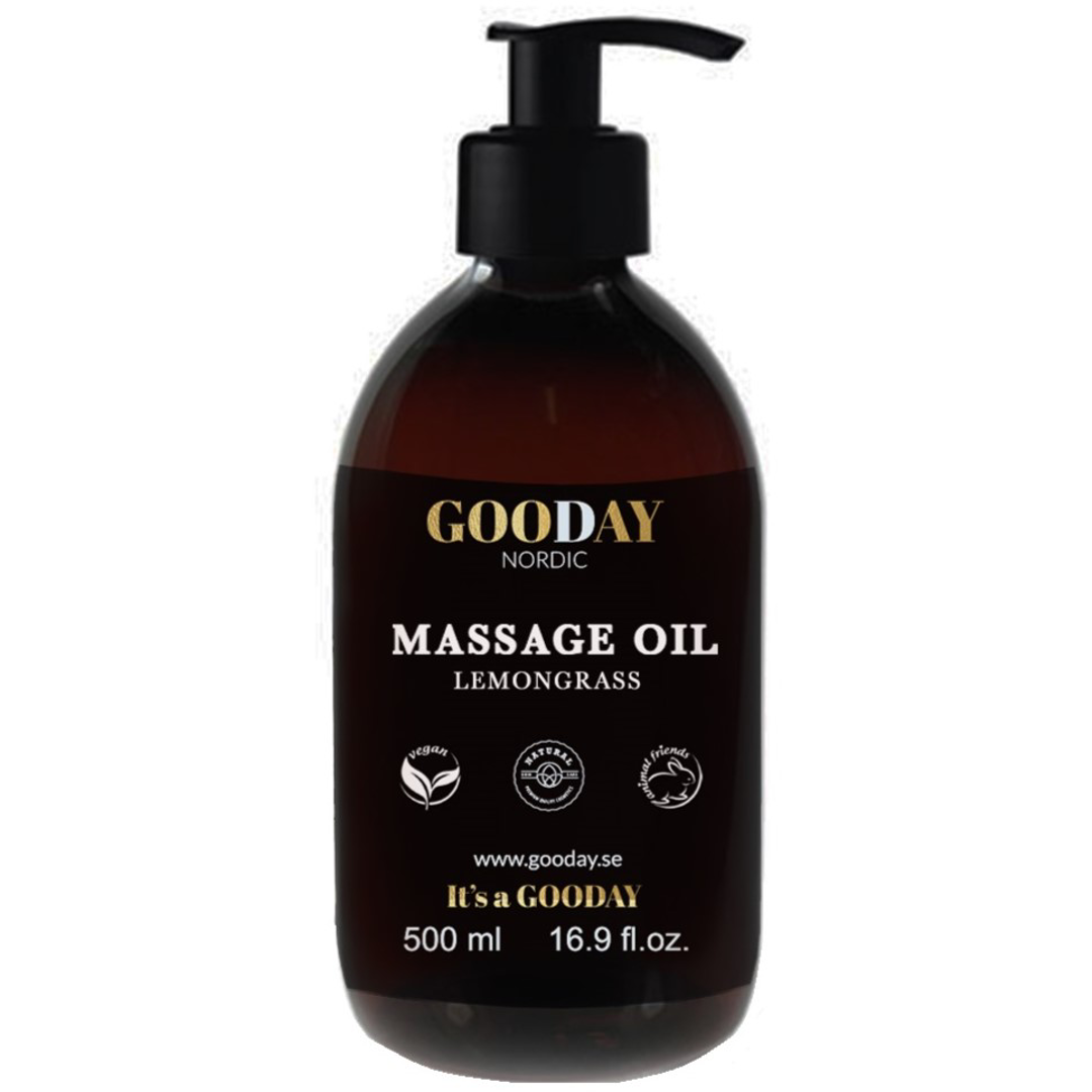 GOODAY Lemongrass Massage Oil, 500ml