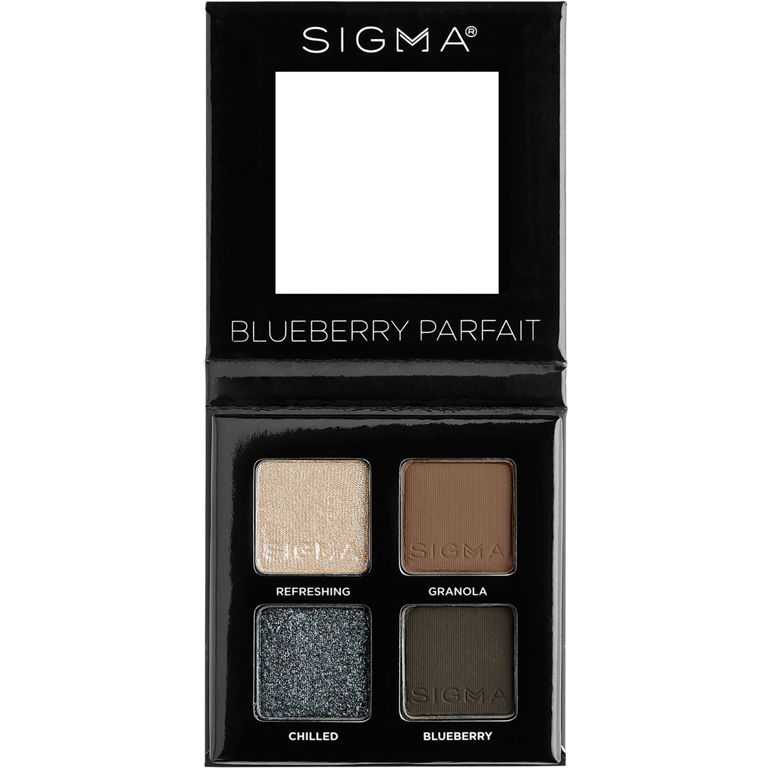 Sigma Beauty Eyeshadow Quad, Blueberry Parfait ögonskugga