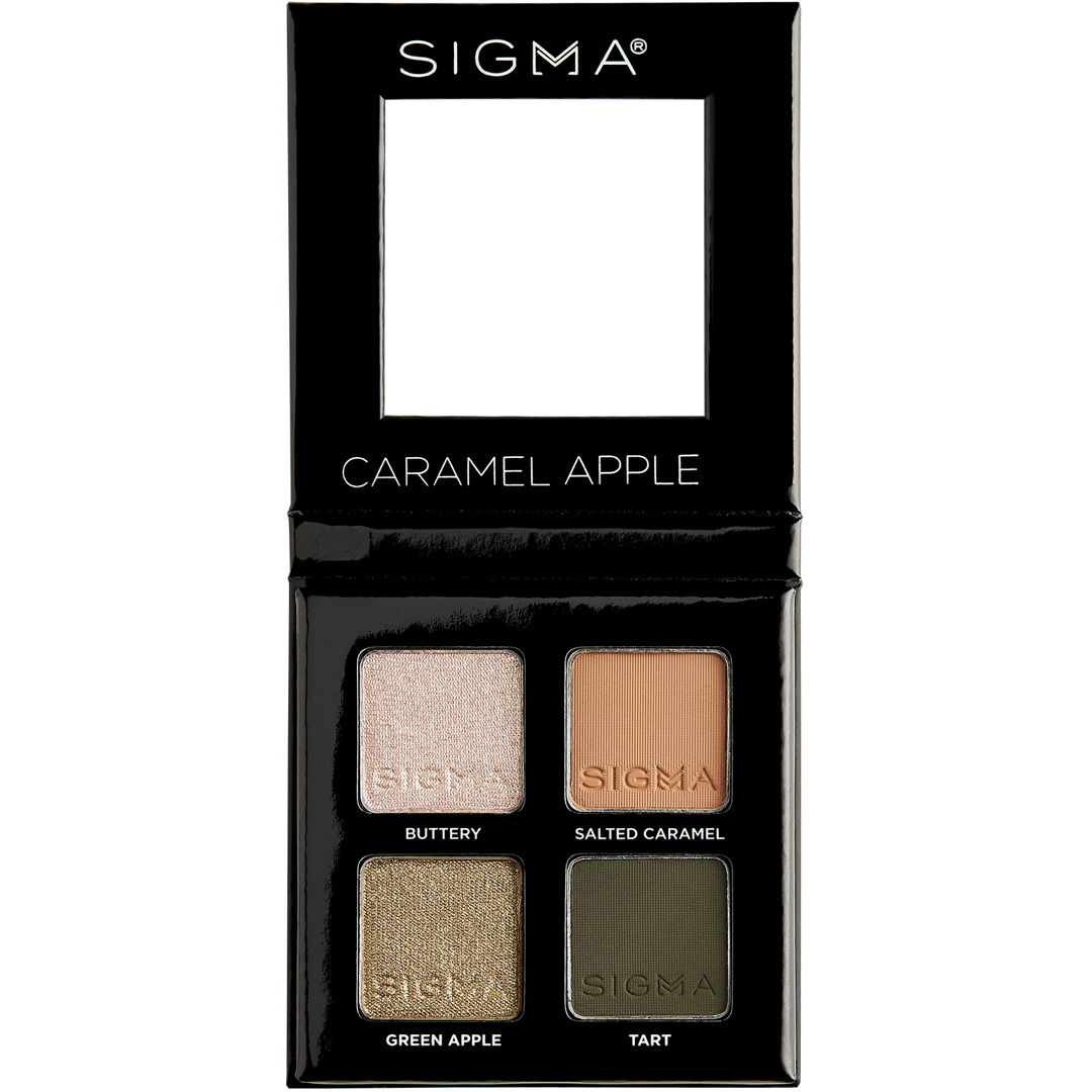 Sigma Beauty Eyeshadow Quad, Caramel Apple ögonskugga