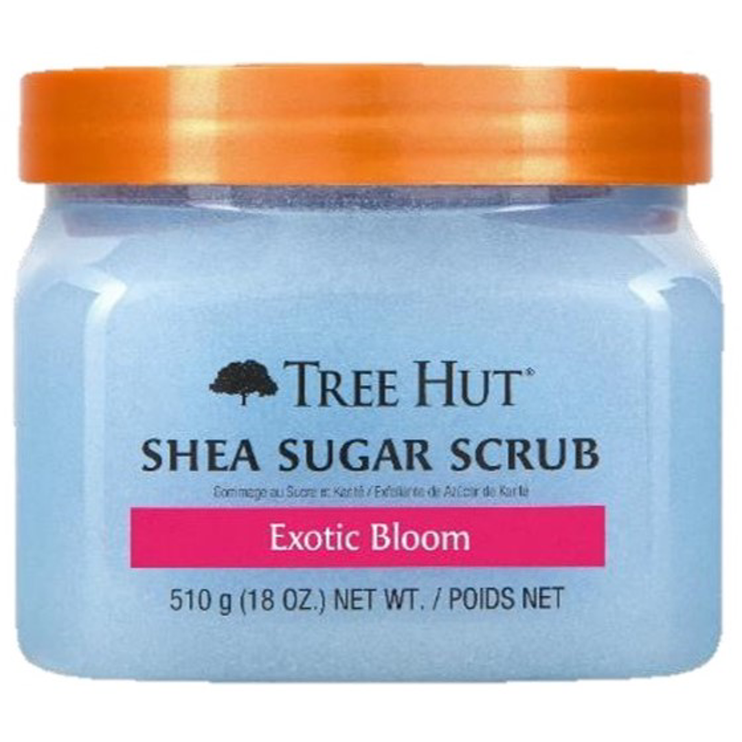 TREE HUT Shea Sugar Scrub Exotic Bloom, 510g, Vartalovoide