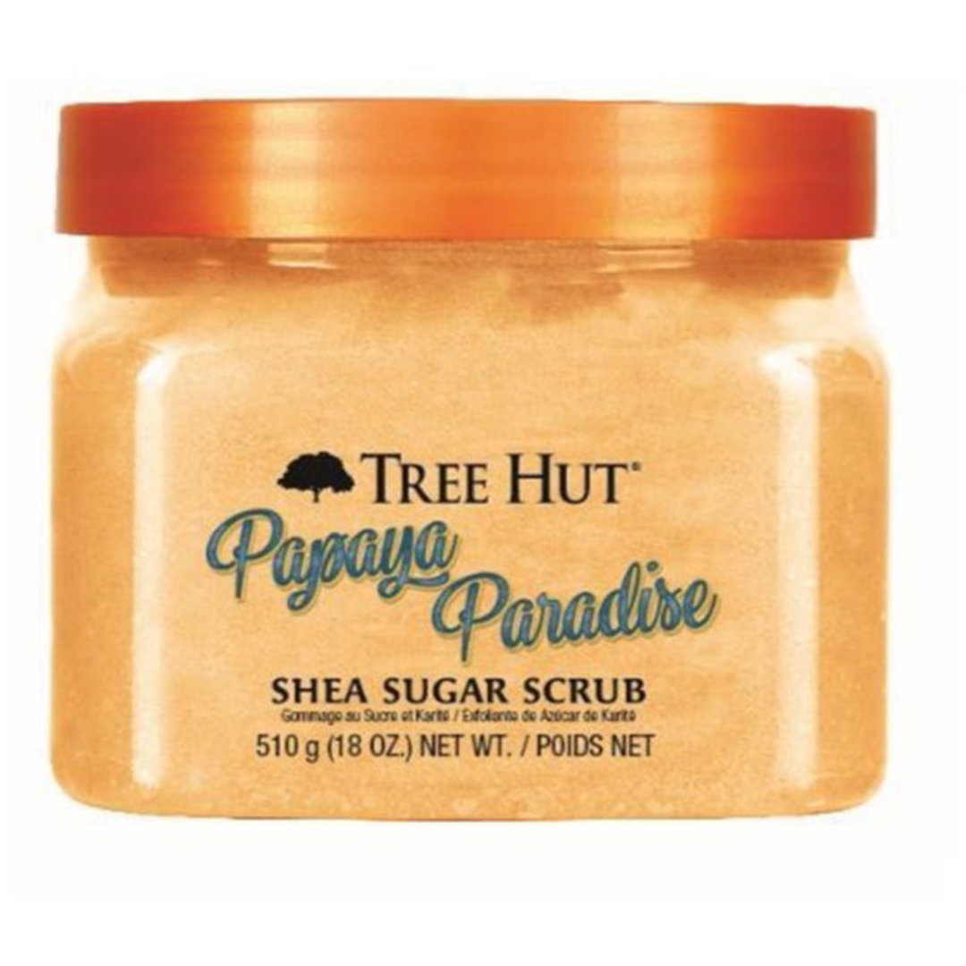 TREE HUT Shea Sugar Scrub Papaya Paradise, 510g