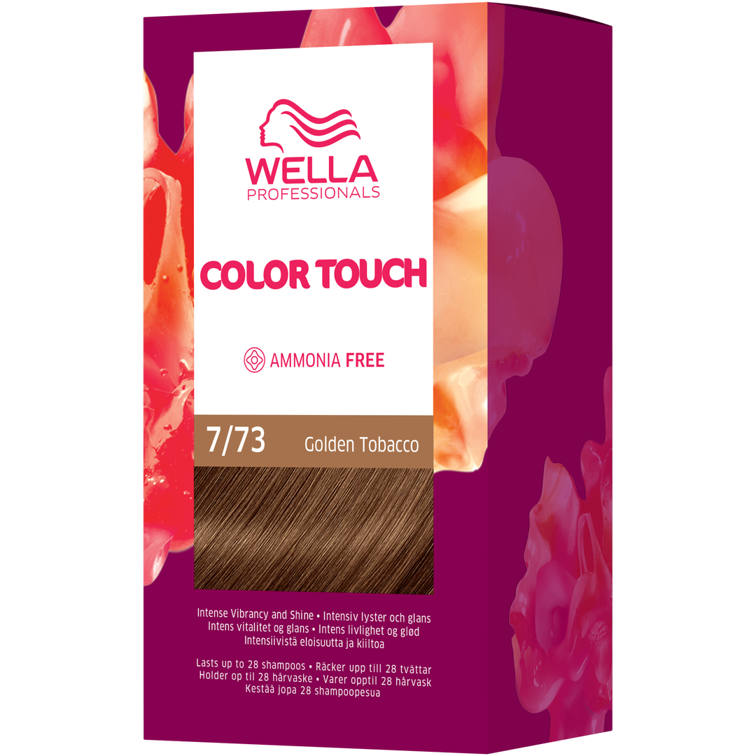 Wella Professionals Color Touch, Deep Brown Golden Tobacco 7/73
