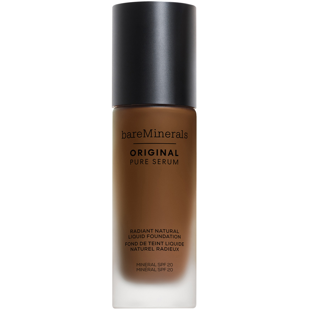 bareMinerals Original Pure Serum Radiant Natural Liquid Foundation Mineral SPF20, 6 Deep Warm foundation