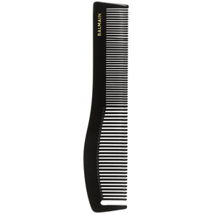 Cutting Hair Comb Black and White