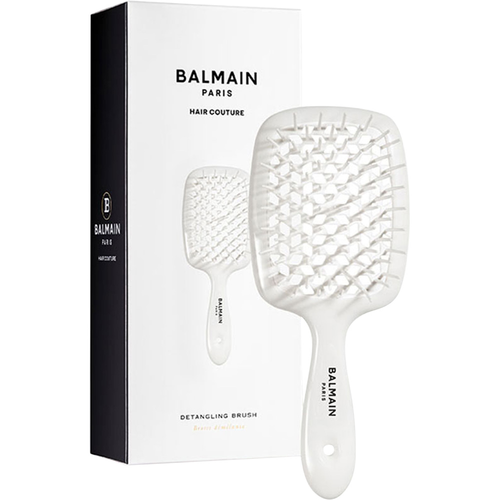 White Detangling Hair Brush