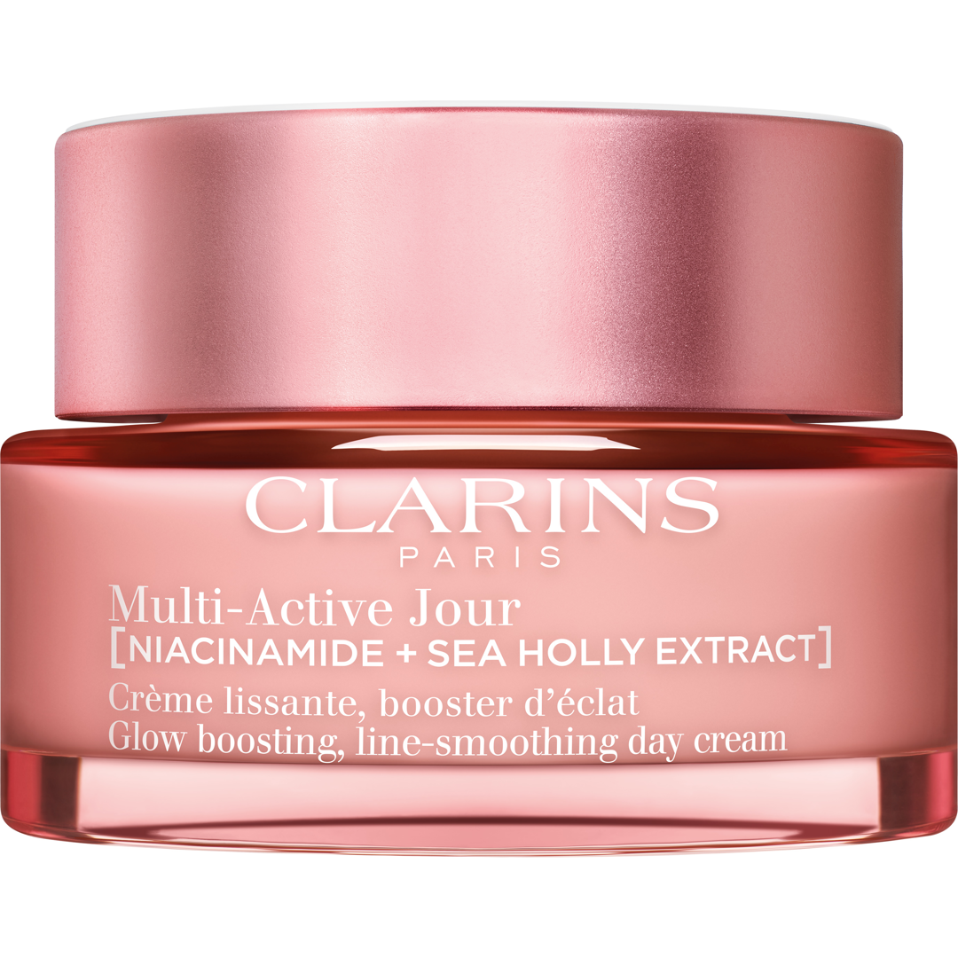 Clarins Multi-Active Glow Boosting Line-Smoothing Day Cream Dry skin, 50ml Ansiktskräm / Dagkräm