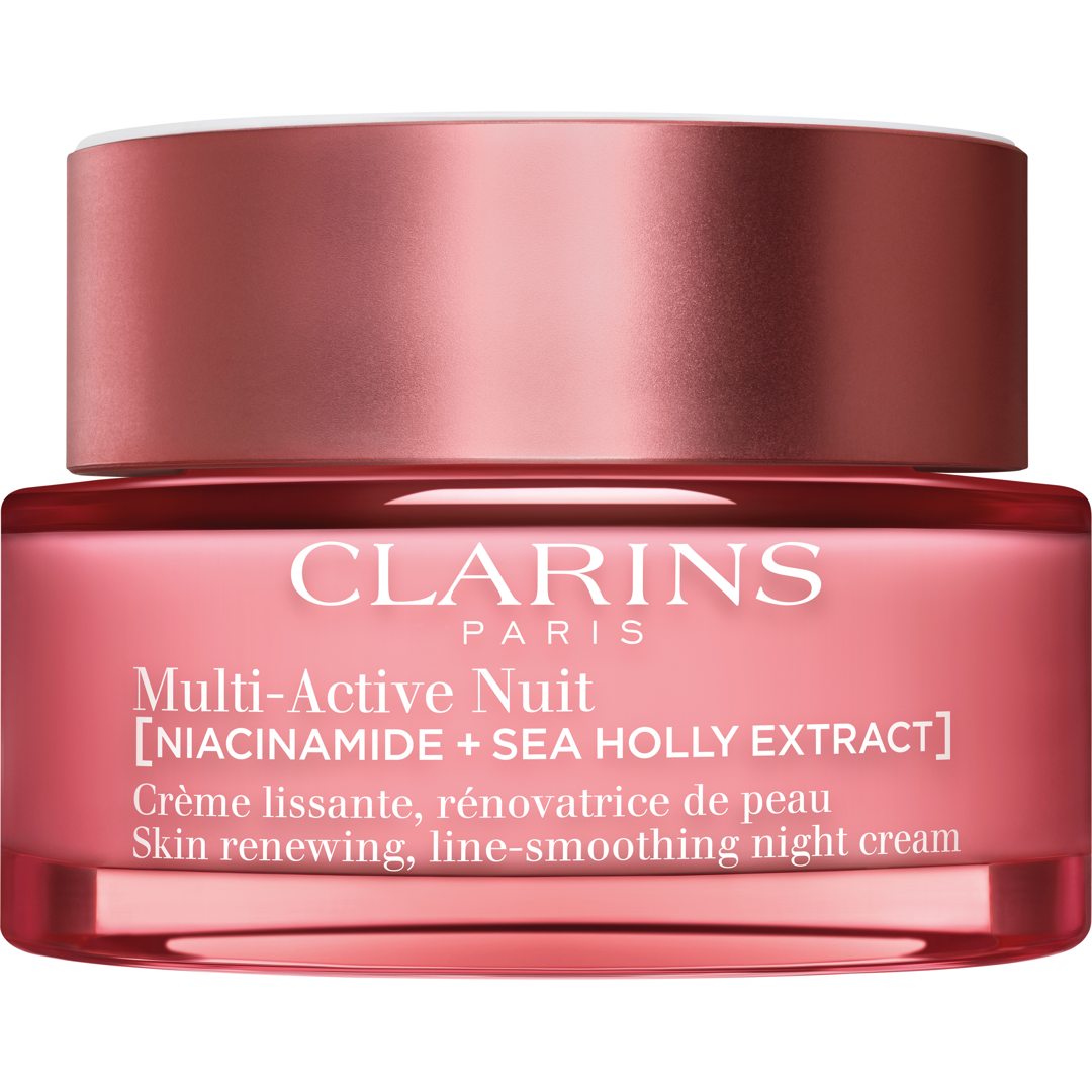 Clarins Multi-Active Skin Renewing, Line-Smoothing Night Cream All skin types, 50ml nattkräm