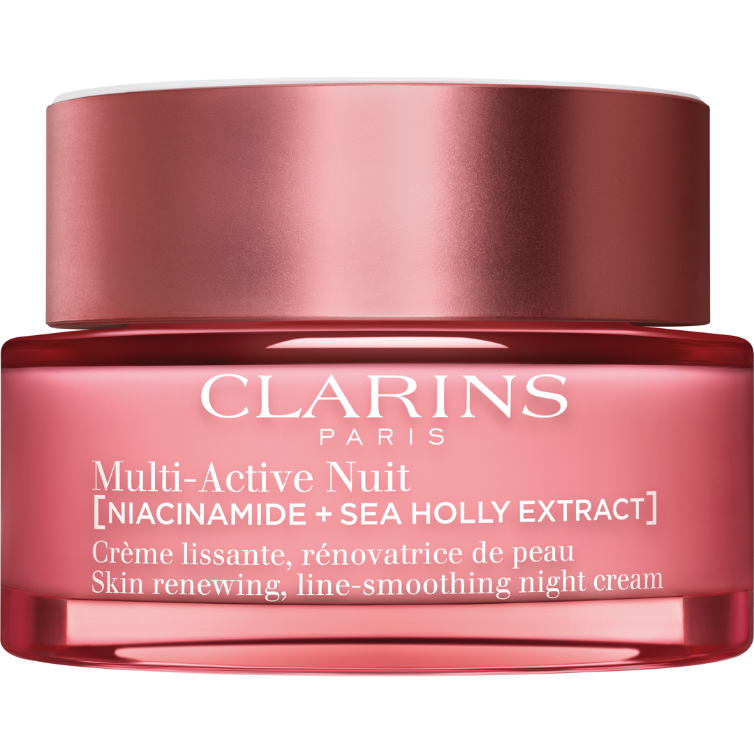 Clarins Multi-Active Skin Renewing, Line-Smoothing Night Cream Dry skin, 50ml nattkräm