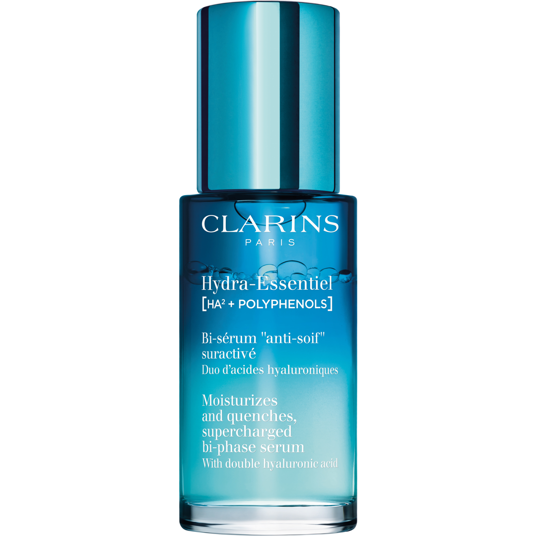 Clarins Hydra-Essentiel Moisturizes And Quenches Supercharged Bi-phase Serum, 30ml