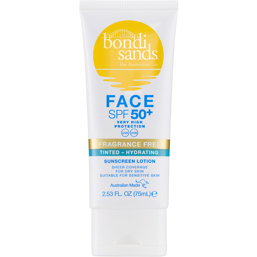 Bondi Sands SPF50+ Hydrating Tinted Face Lotion, 75ml