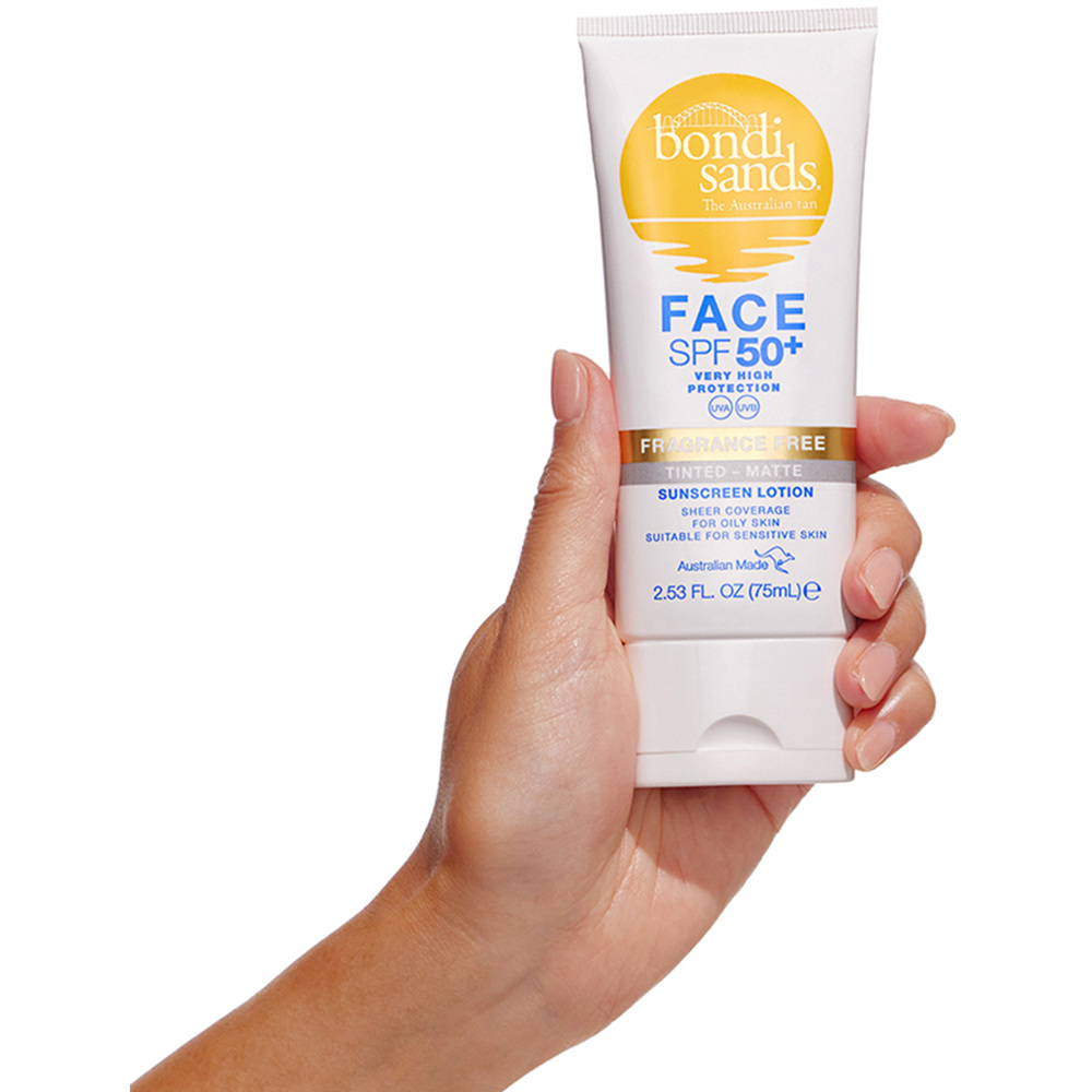 SPF50+ Matte Tinted Face Lotion, 75ml