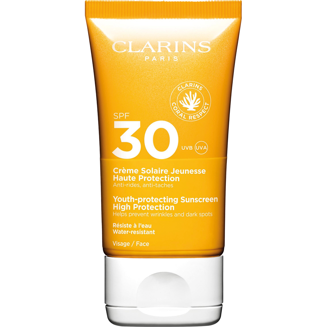 Clarins Youth-protecting Sunscreen High Protection SPF30 Face, 50ml solkräm